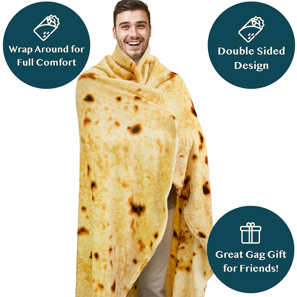 Double Sided Food Wrap Blanket
