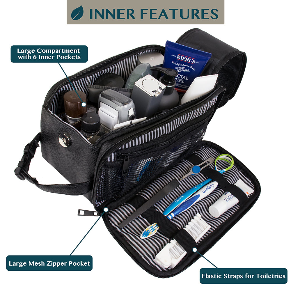 Men's Classic Dopp Kit Toiletry Bag