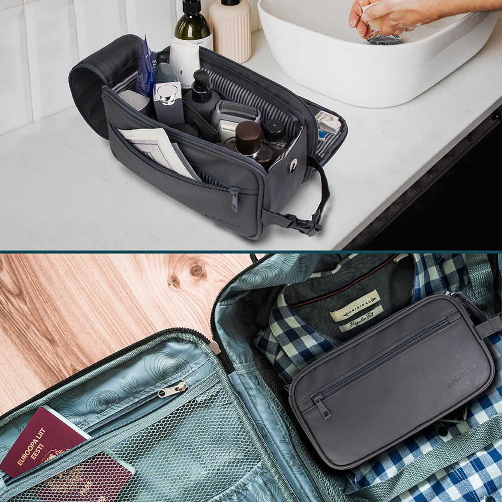 Men's Classic Dopp Kit Toiletry Bag