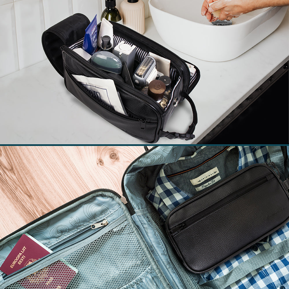 Men's Classic Dopp Kit Toiletry Bag
