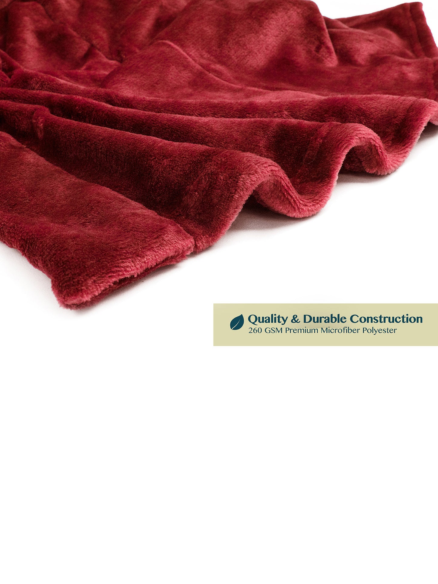 Men's Satin Trim Fleece Robe
