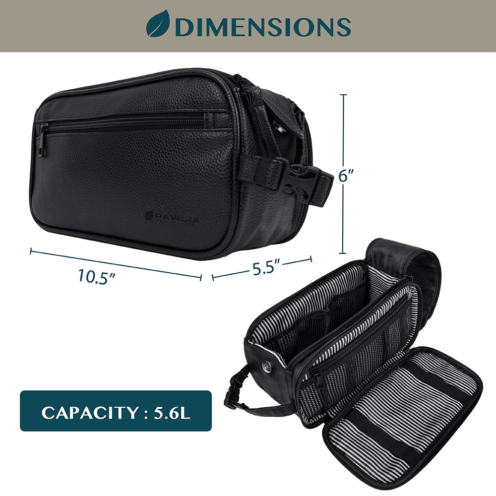 Men's Classic Dopp Kit Toiletry Bag