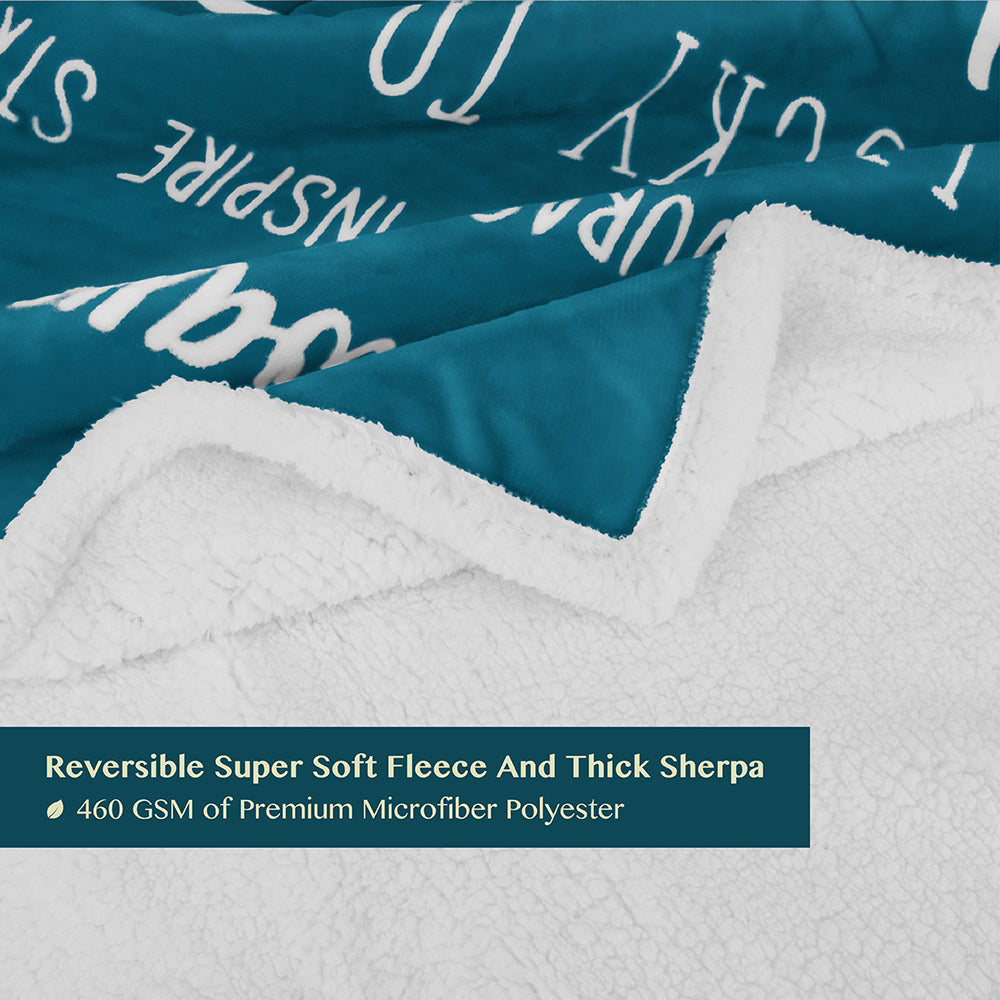 Love and Friendship Throw Blanket