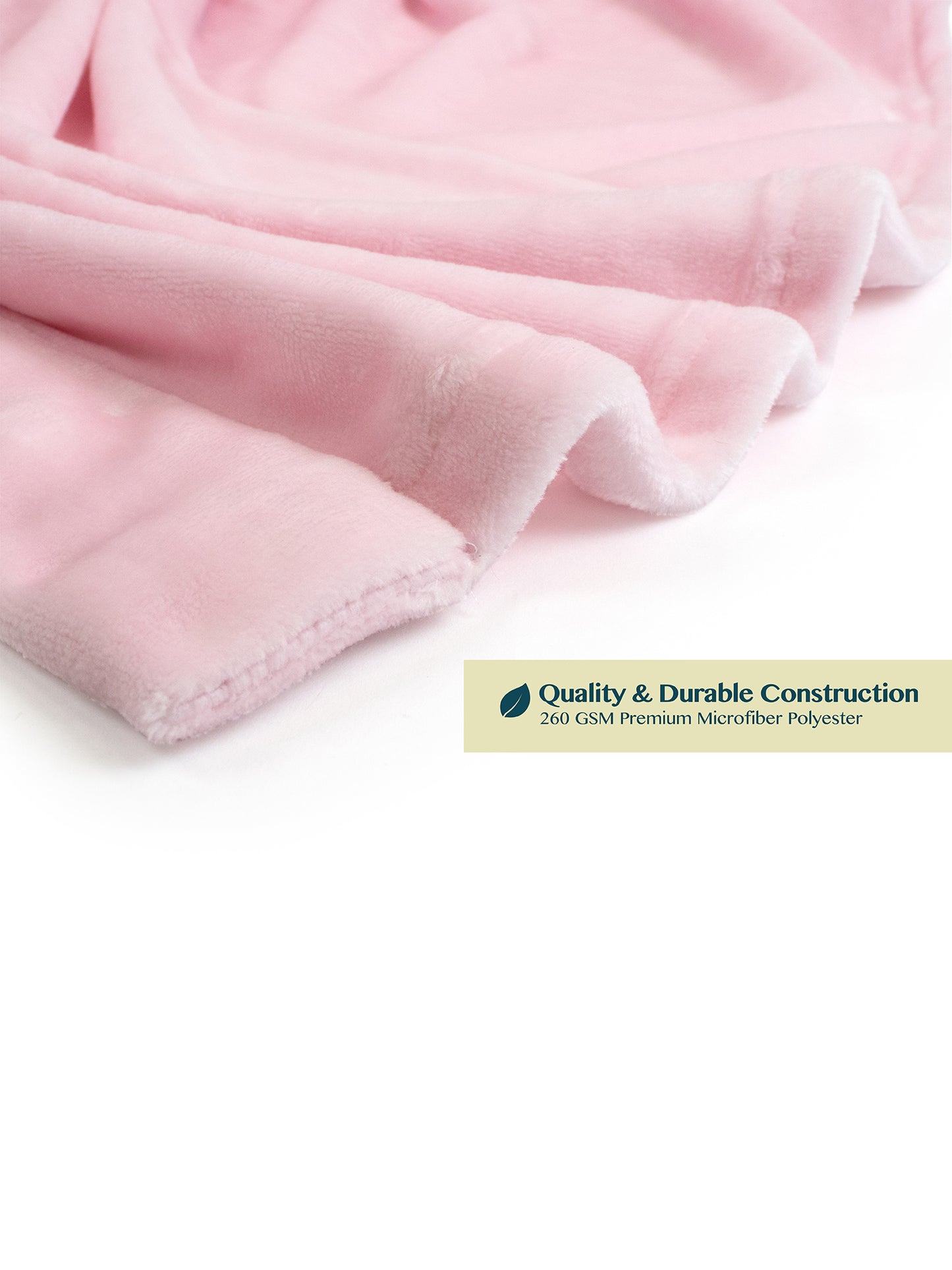 Women's Satin and Waffle Trim Fleece Robe