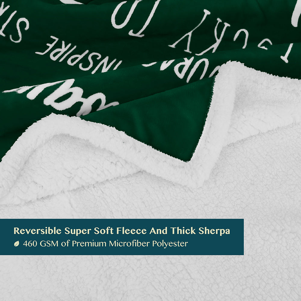 Love and Friendship Throw Blanket
