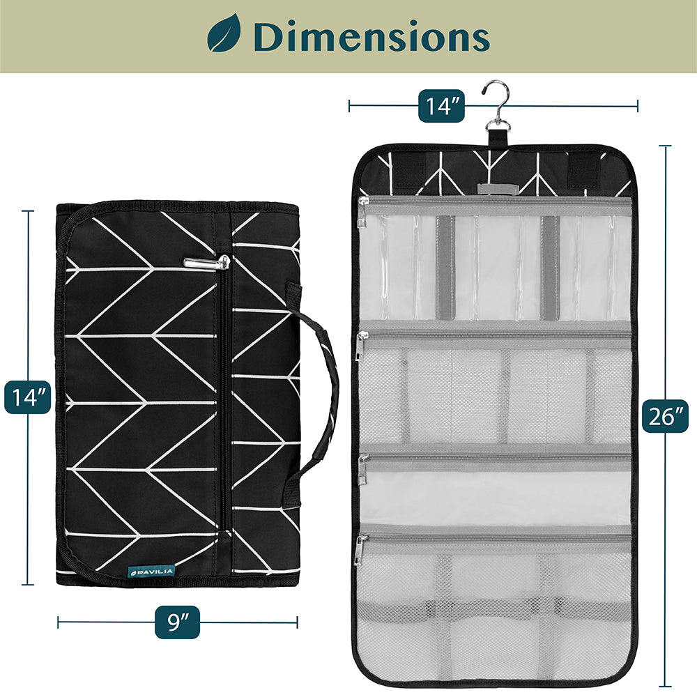 Rollout Hanging Toiletry Organizer Bag