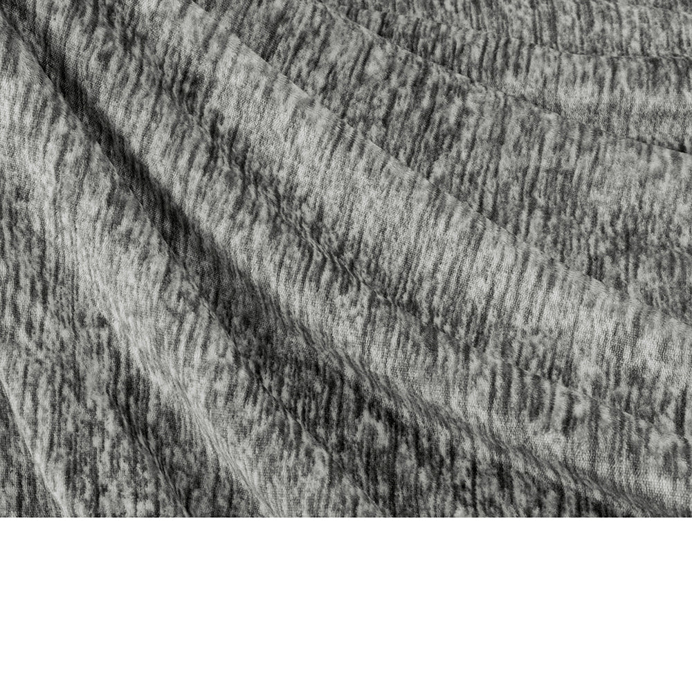 Melange Sherpa Fleece Throw Blanket