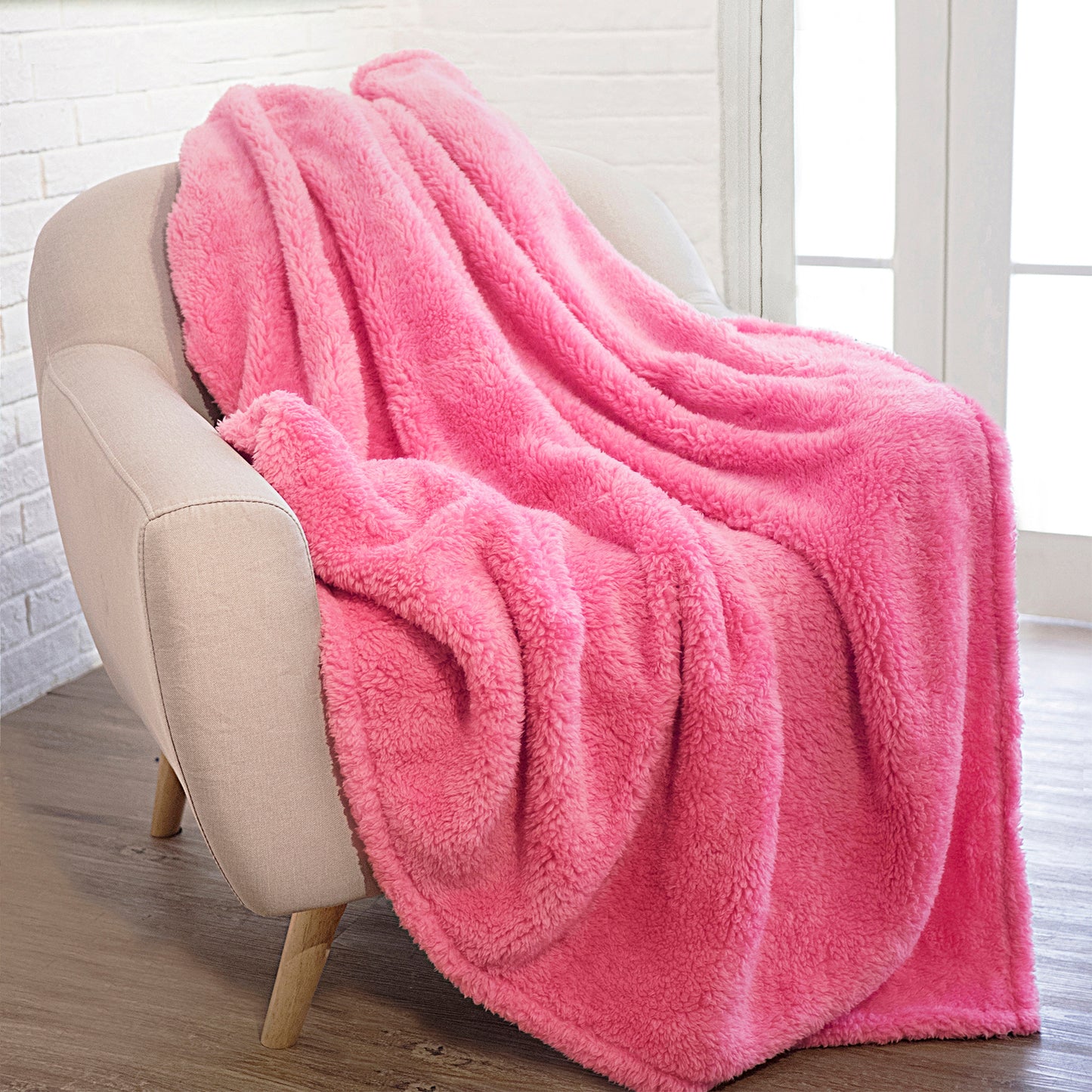 Plush Shaggy Sherpa Blanket