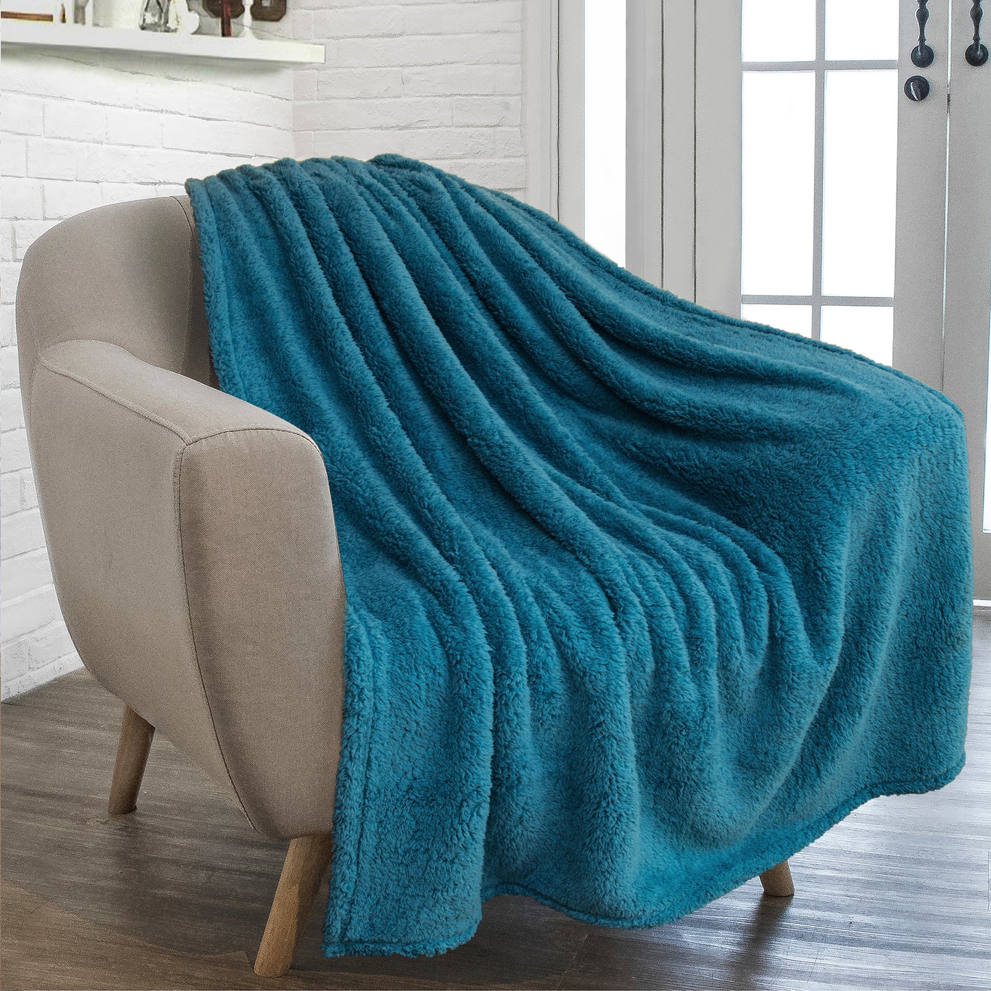 Plush Shaggy Sherpa Blanket
