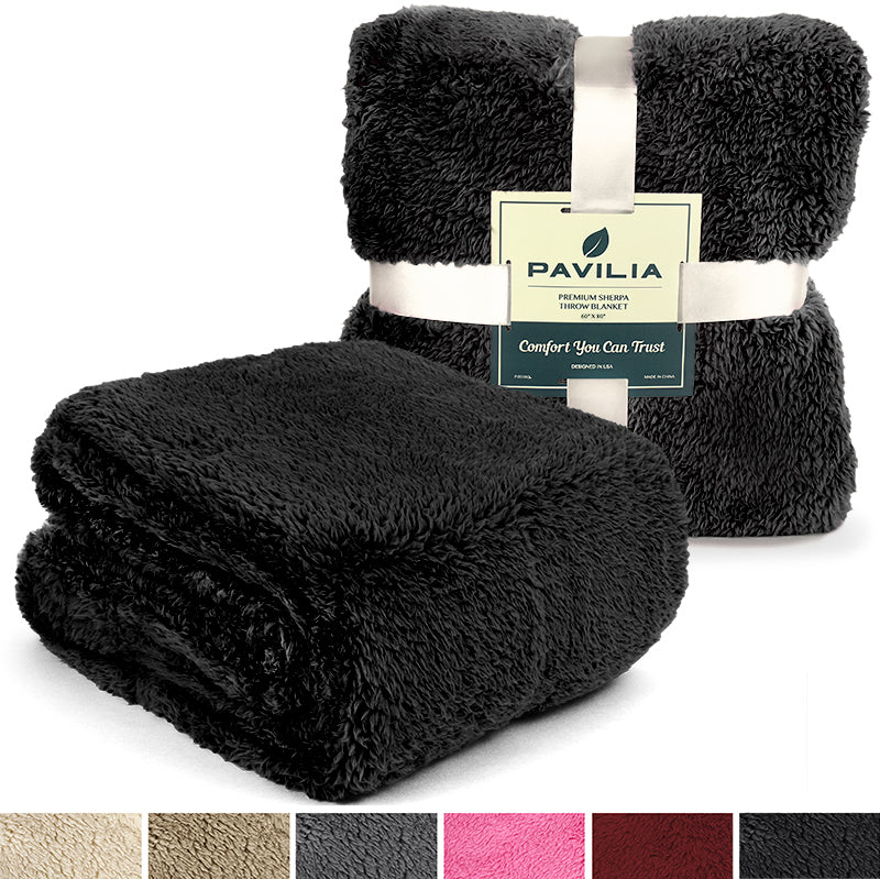 Plush Shaggy Sherpa Blanket