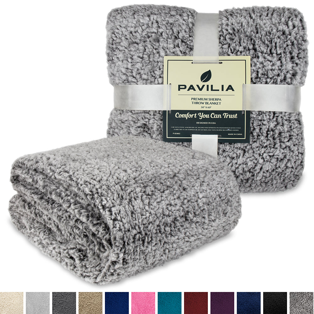 Plush Shaggy Sherpa Blanket