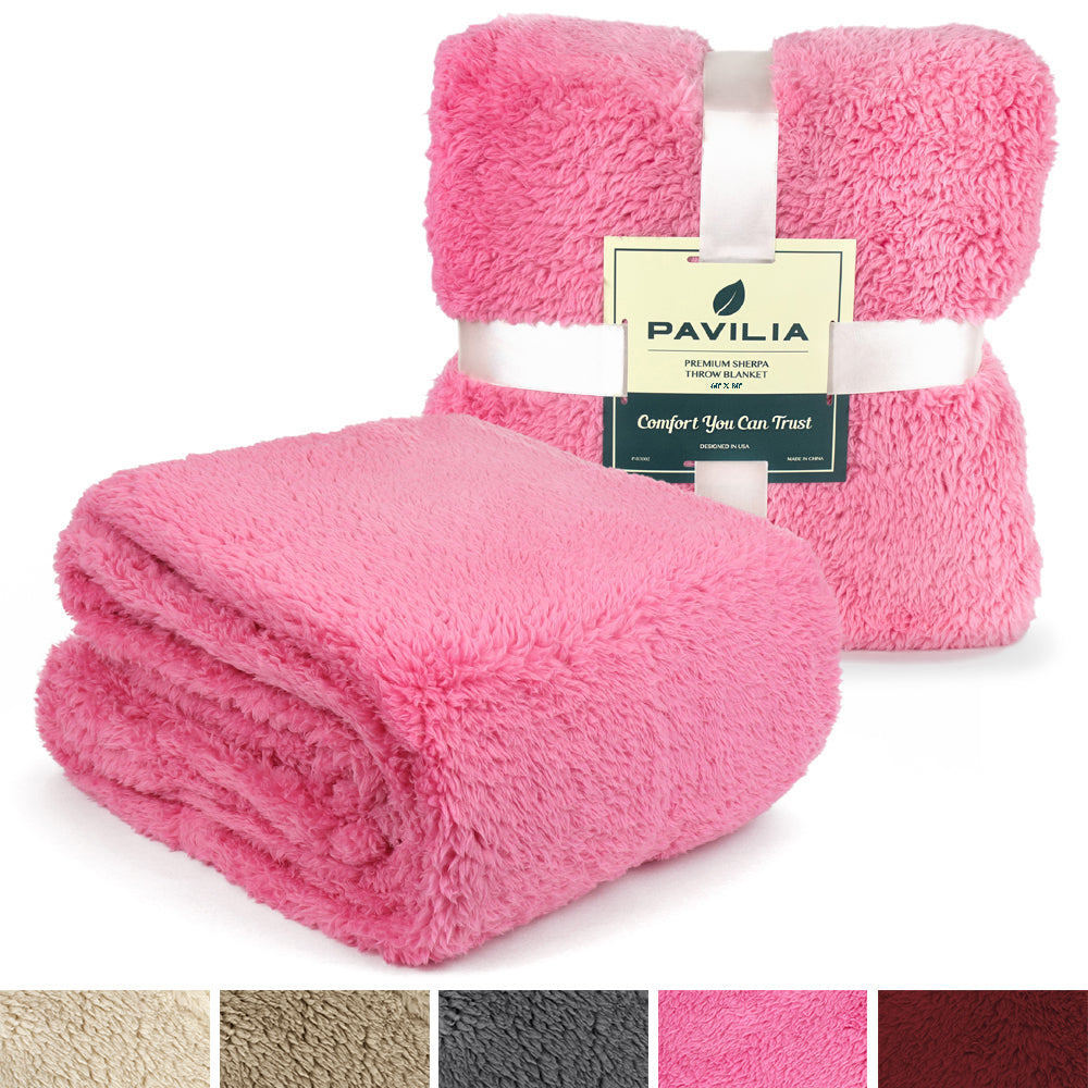 Plush Shaggy Sherpa Blanket