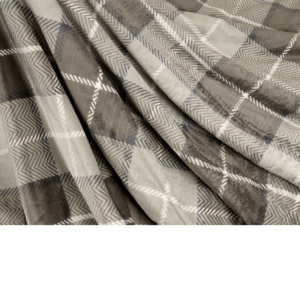 Plaid Sherpa Blanket