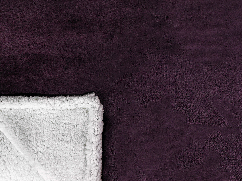 Premium Sherpa Fleece Throw Blanket