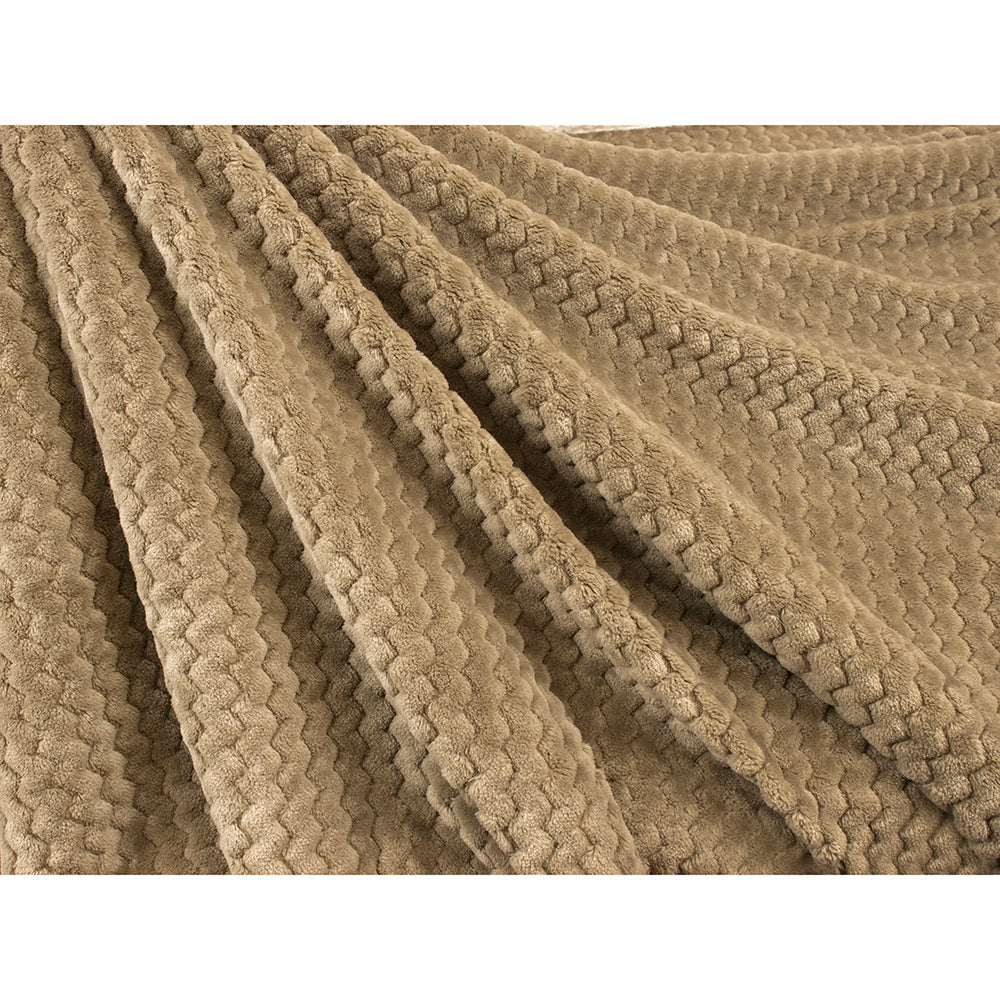 Chevron Sherpa Throw Blanket