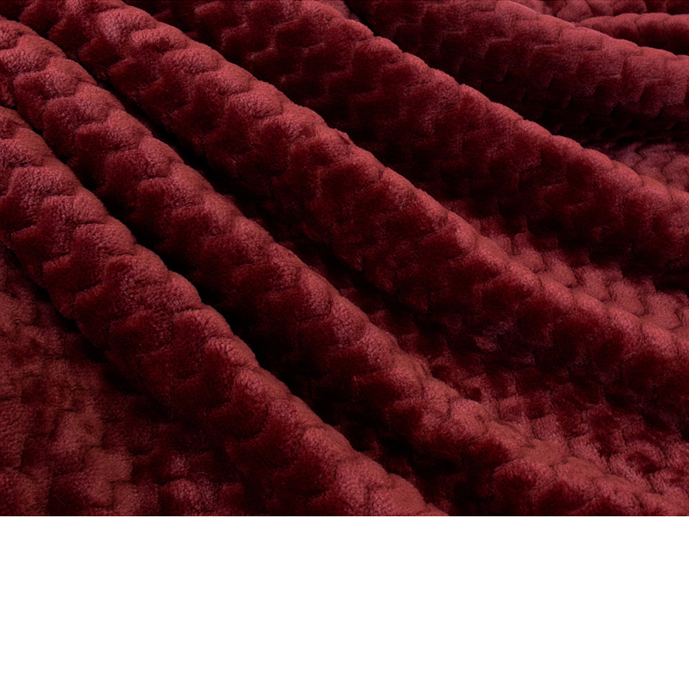Chevron Sherpa Throw Blanket