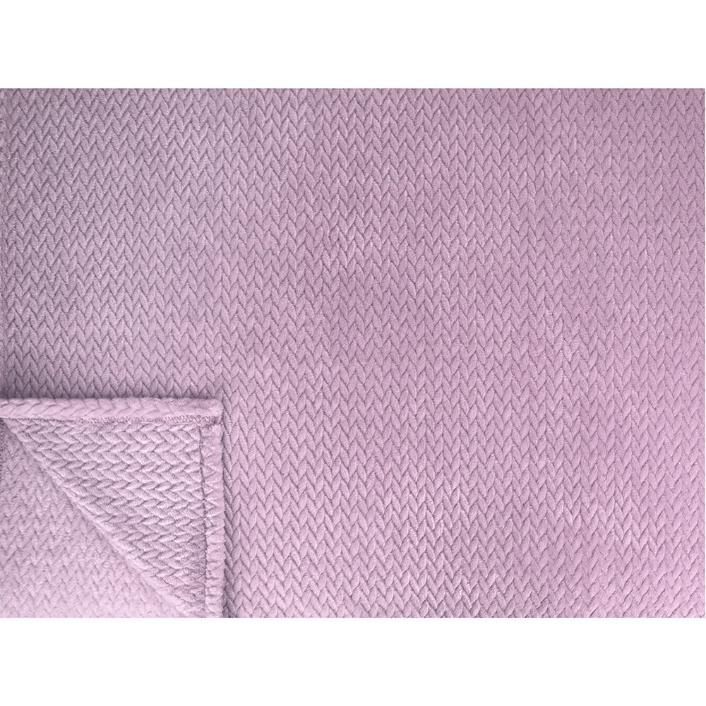 Leaves Textured Fleece Blanket