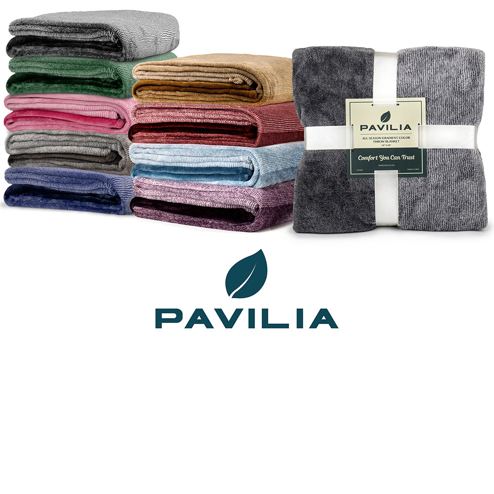 Gradient Ombre Fleece Blanket