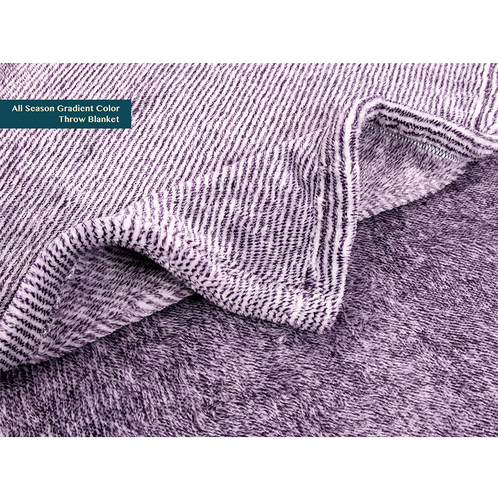 Gradient Ombre Fleece Blanket