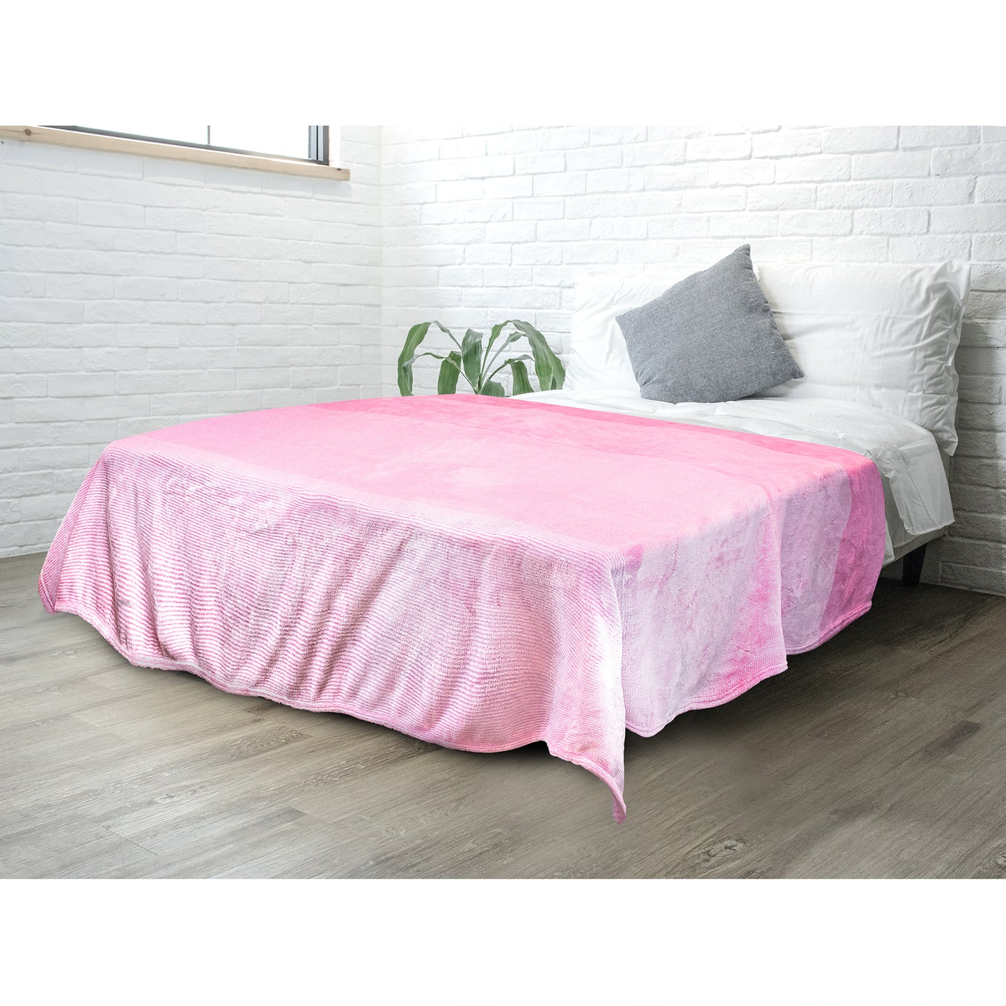 Gradient Ombre Fleece Blanket