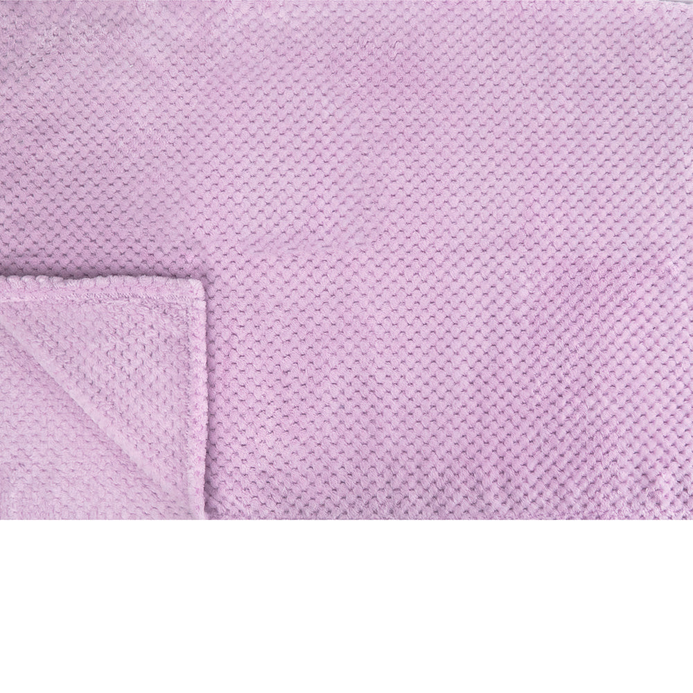 Waffle Textured Fleece Blanket