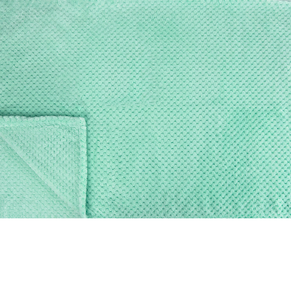 Waffle Textured Fleece Blanket