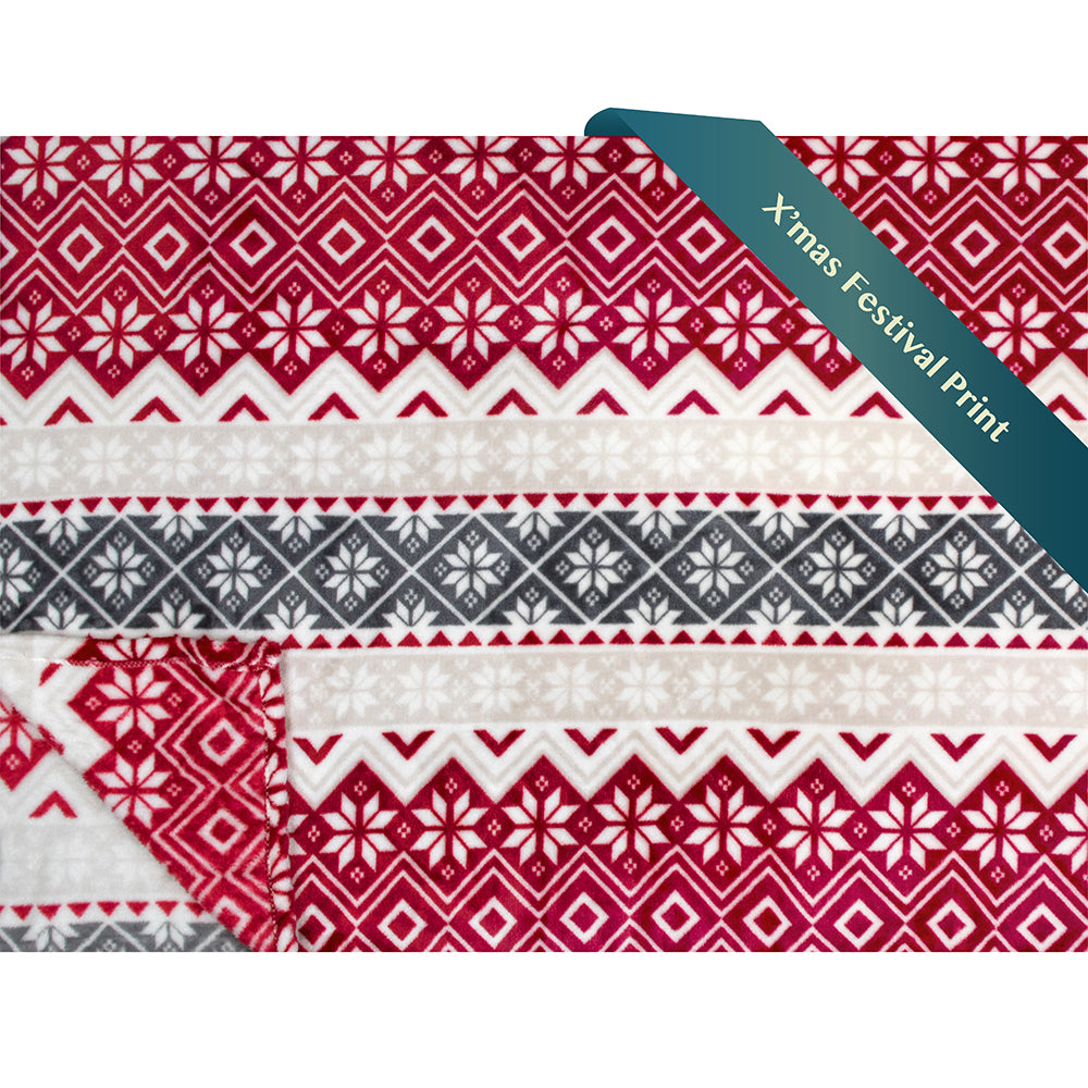 Christmas Fleece Throw Blanket