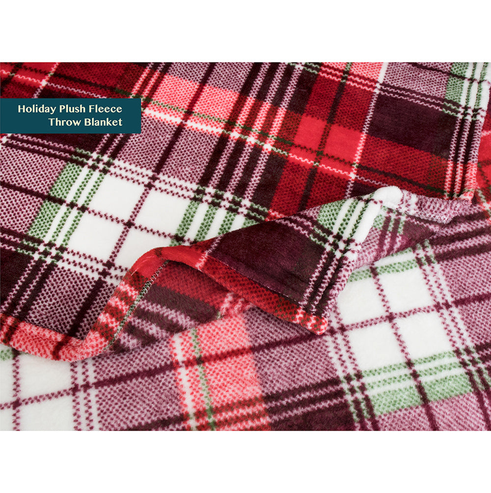 Christmas Fleece Throw Blanket