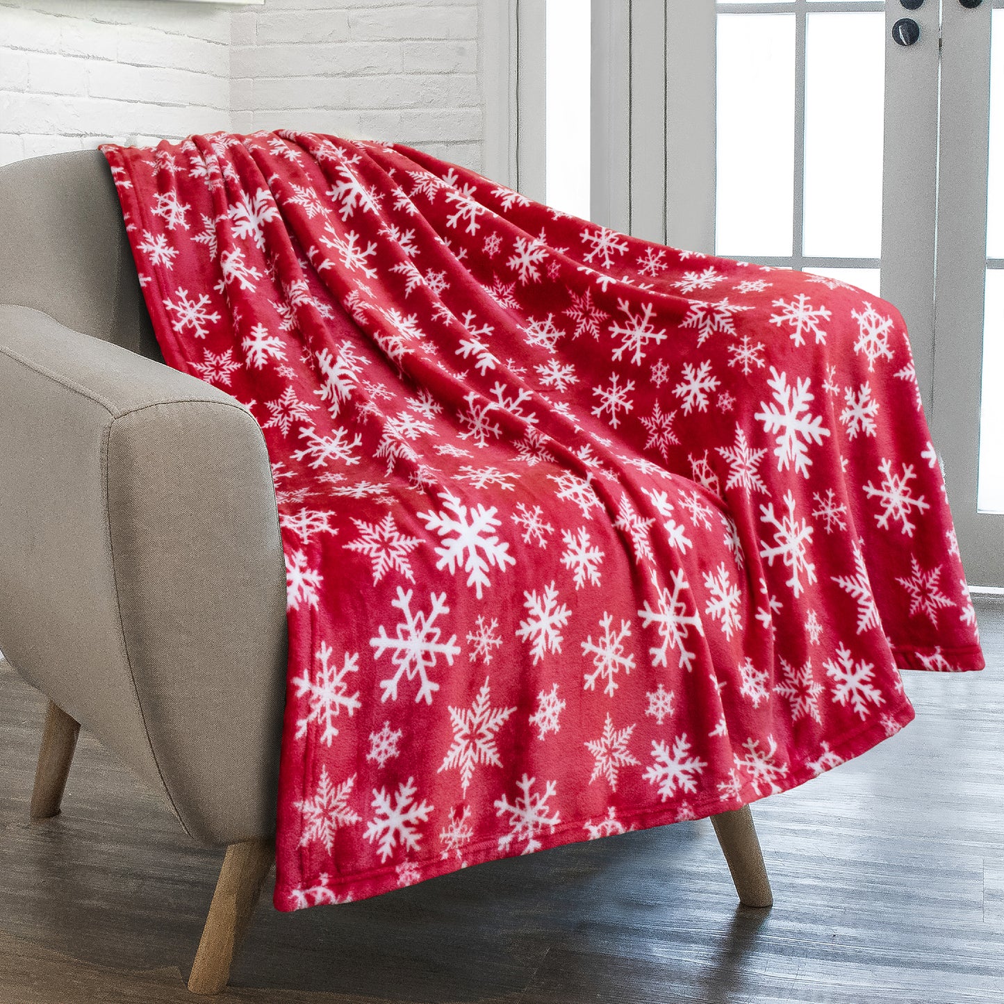 Christmas Fleece Throw Blanket