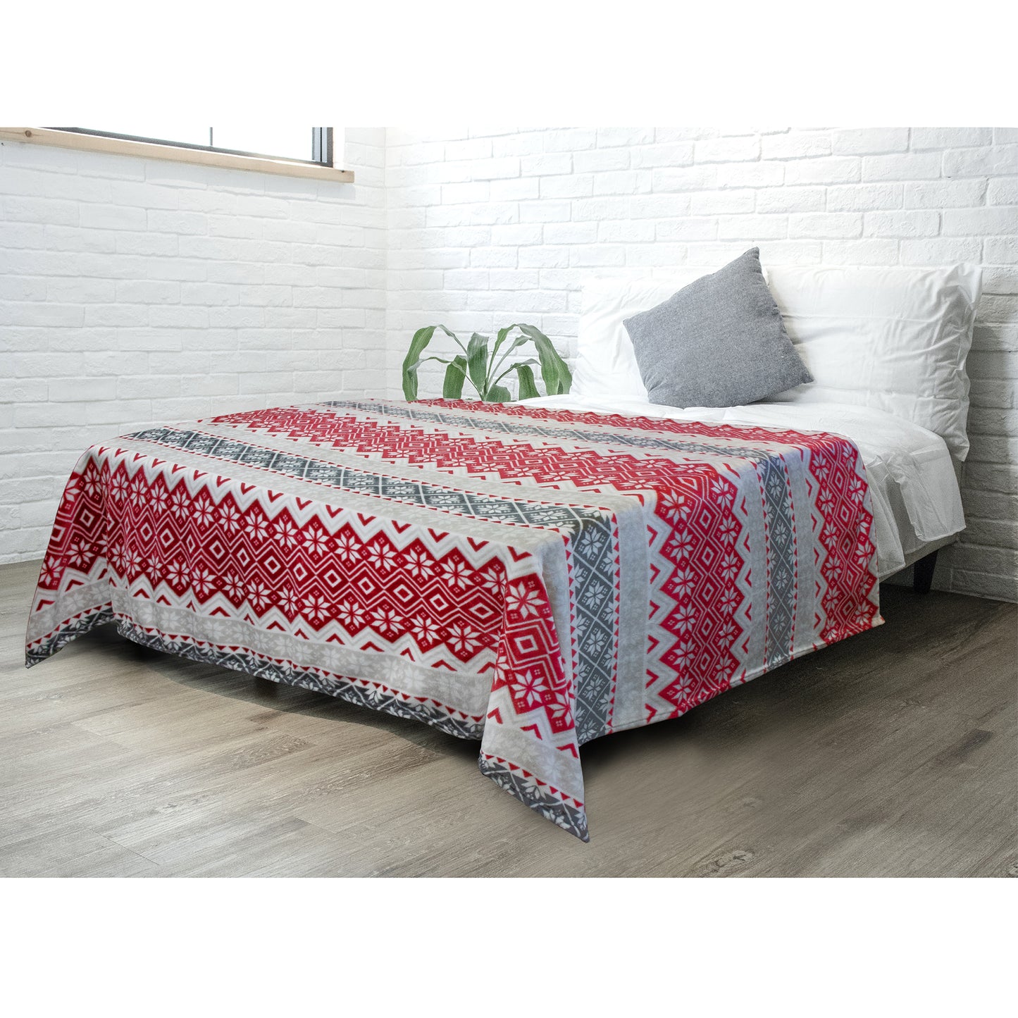 Christmas Fleece Throw Blanket