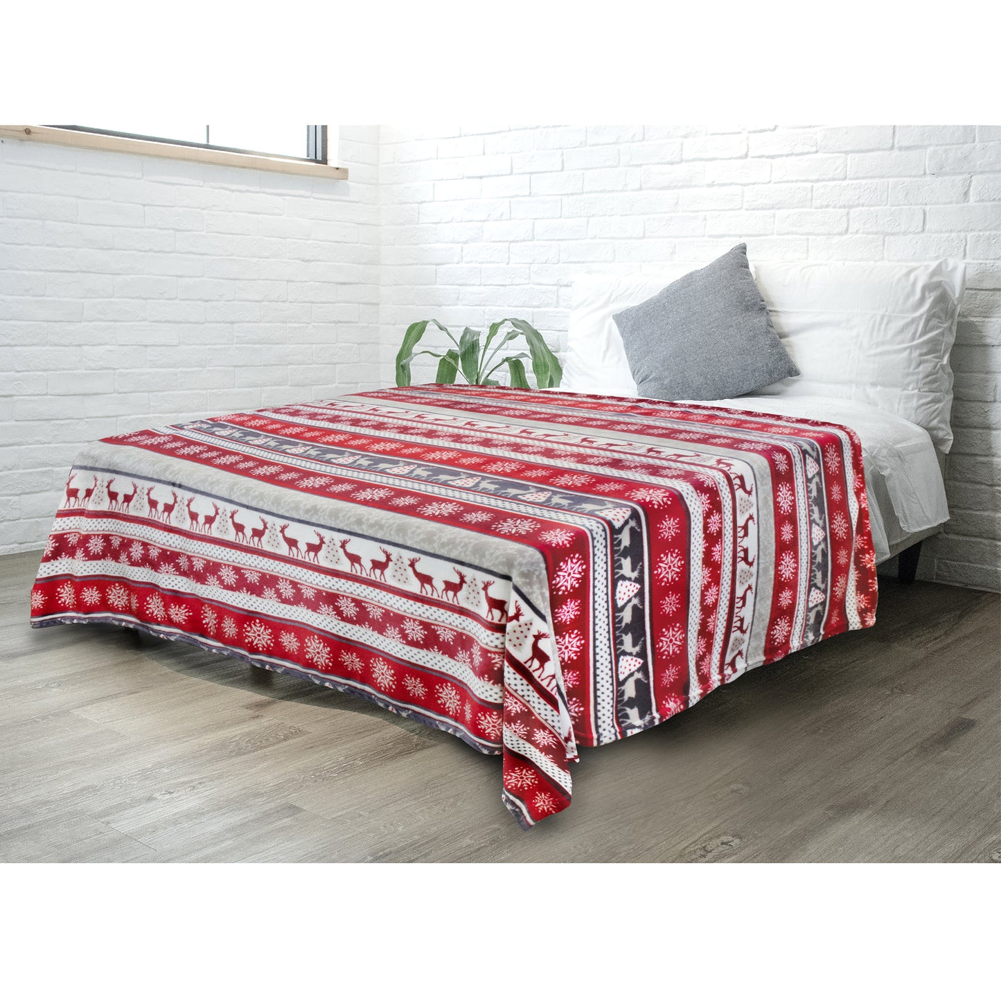 Christmas Fleece Throw Blanket