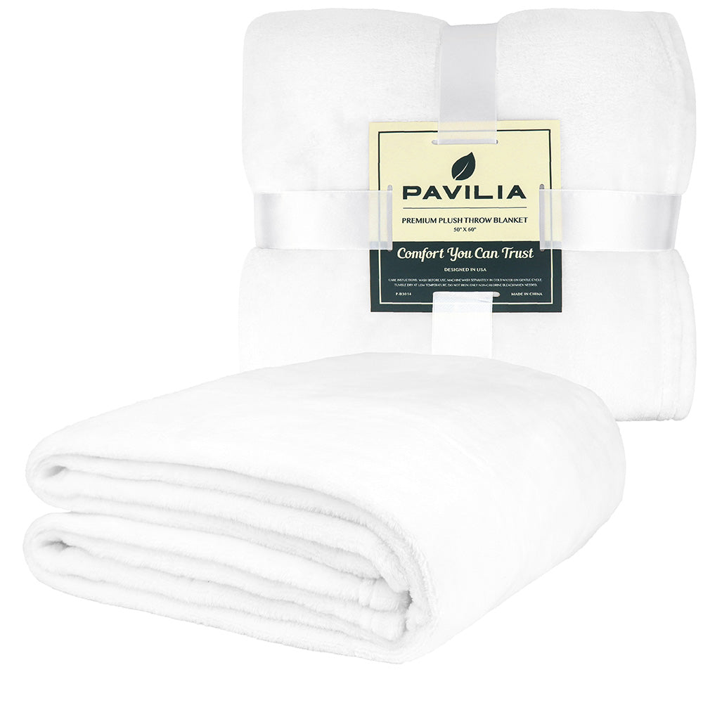 Classic Fleece Throw Blanket