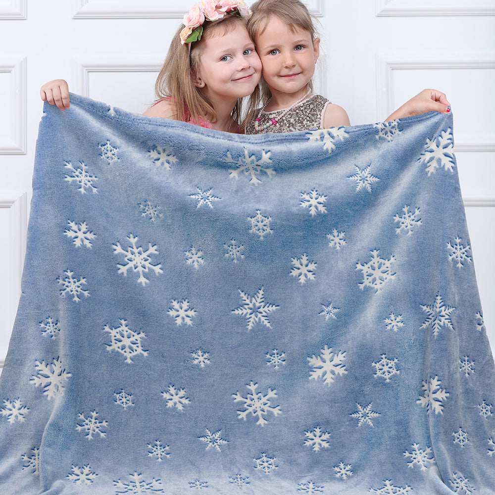 Glow In The Dark Fleece Throw Blanket