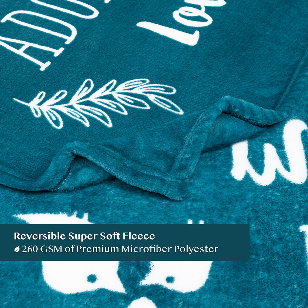 Love and Friendship Throw Blanket