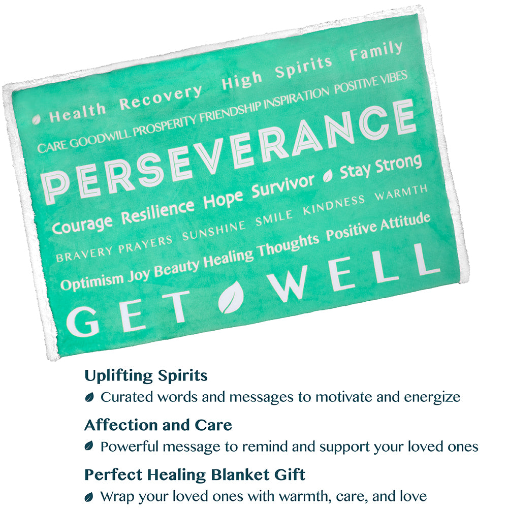 Healing Thoughts Throw Blanket