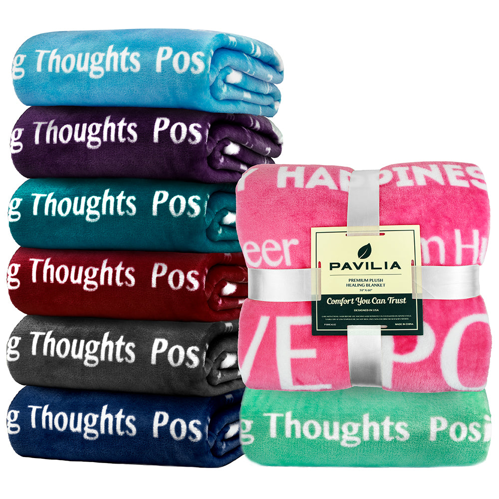 Healing Thoughts Throw Blanket