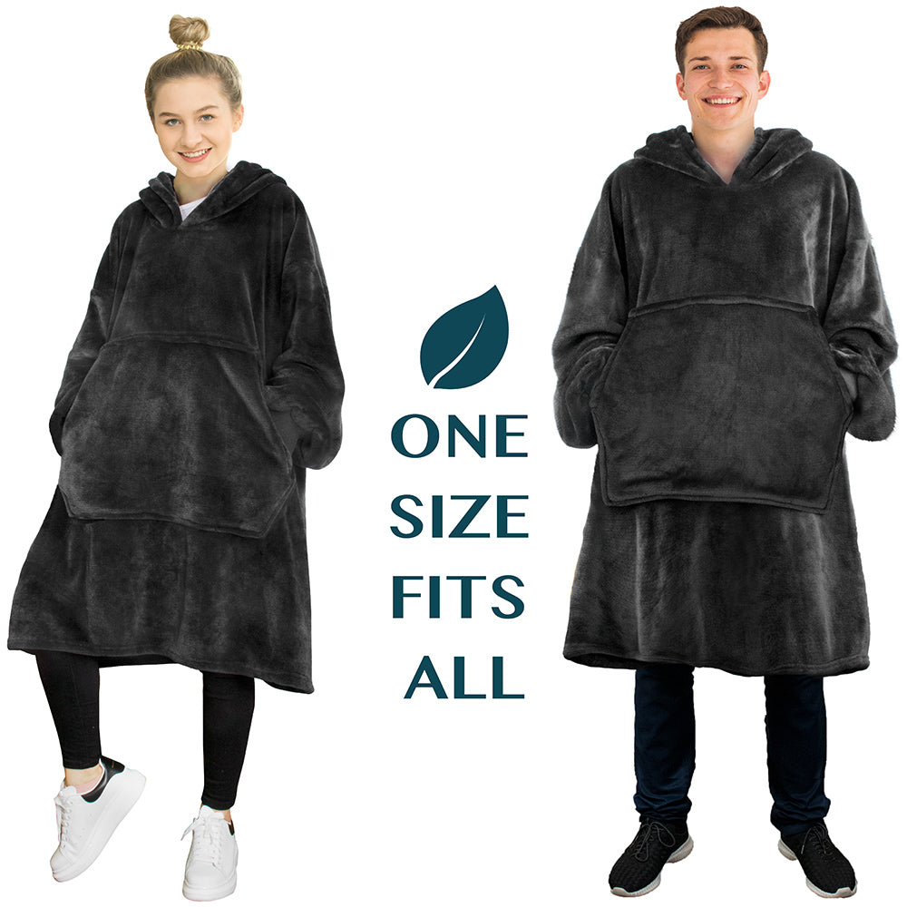 Oversized Wearable Hoodie Blanket – PAVILIA