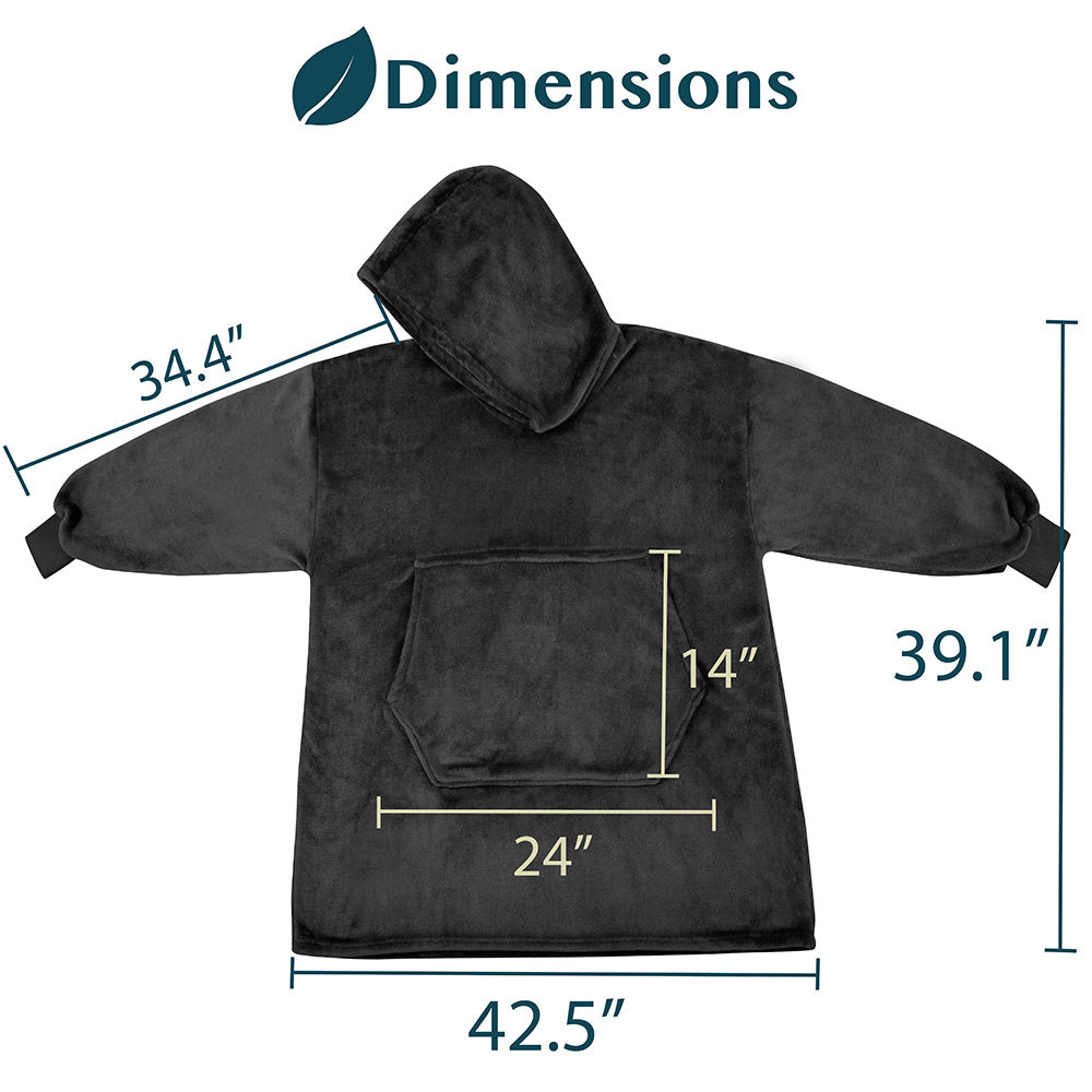 Oversized Wearable Hoodie Blanket