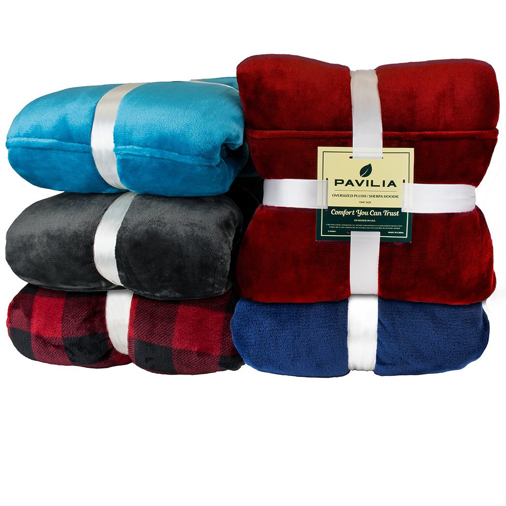 Oversized Wearable Hoodie Blanket