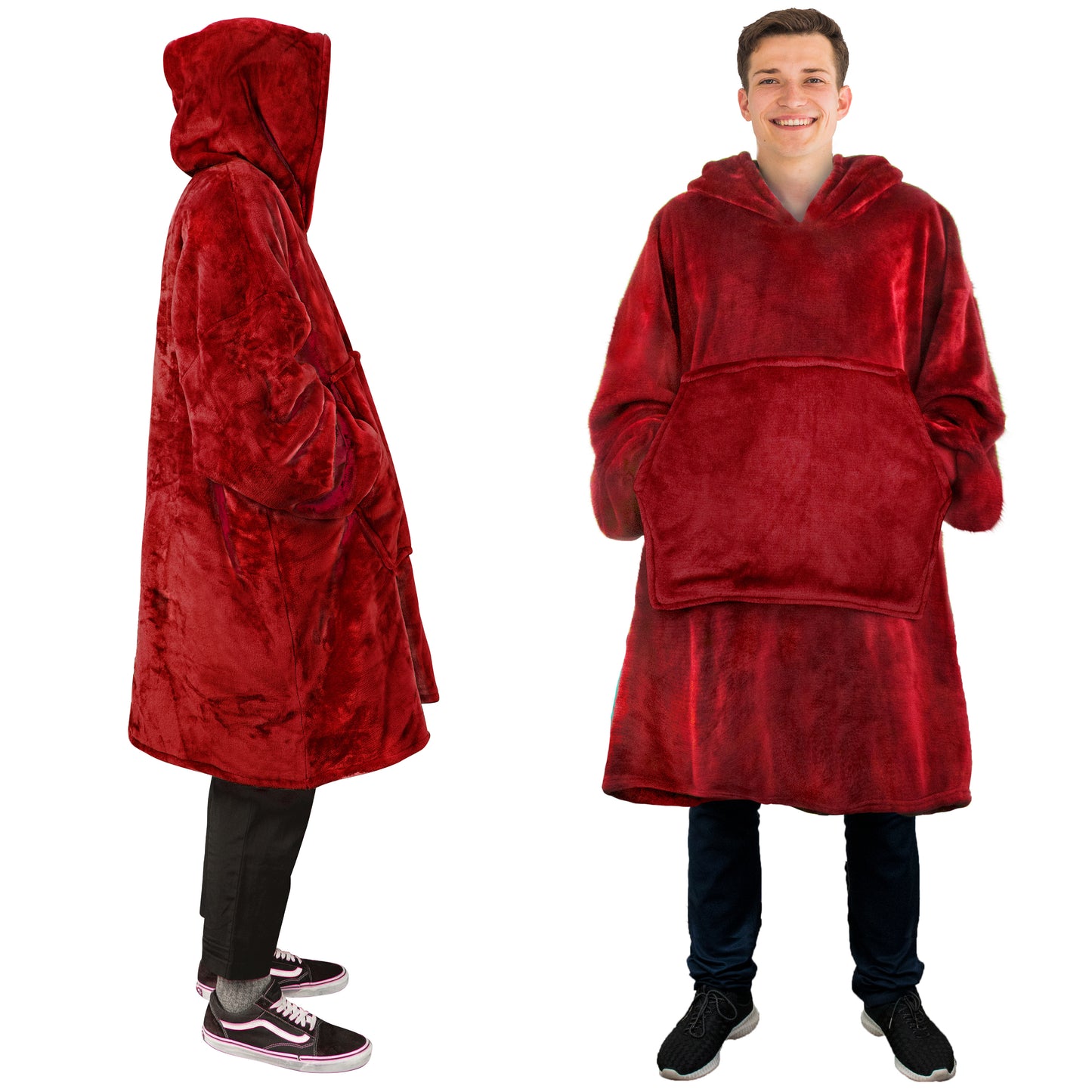 Oversized Wearable Hoodie Blanket