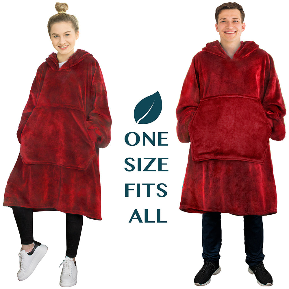 Oversized Wearable Hoodie Blanket