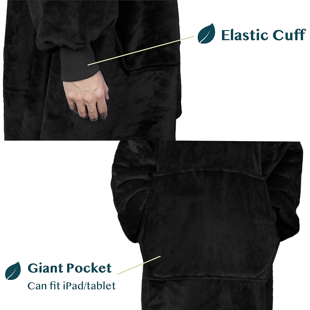 Oversized Wearable Hoodie Blanket