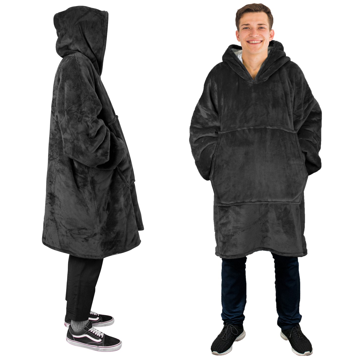Oversized Wearable Hoodie Blanket