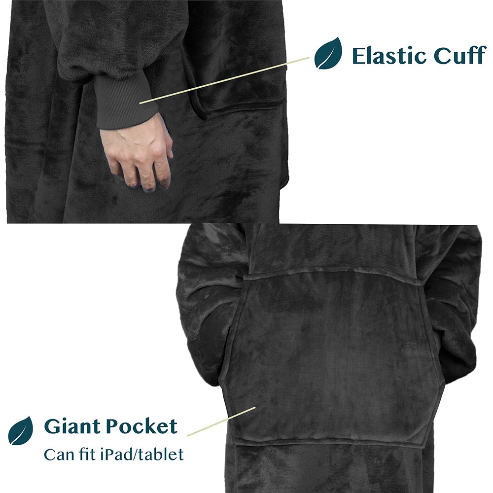 Oversized Wearable Hoodie Blanket