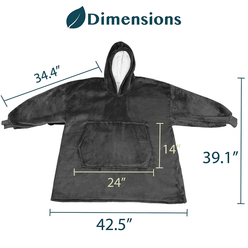 Oversized Wearable Hoodie Blanket