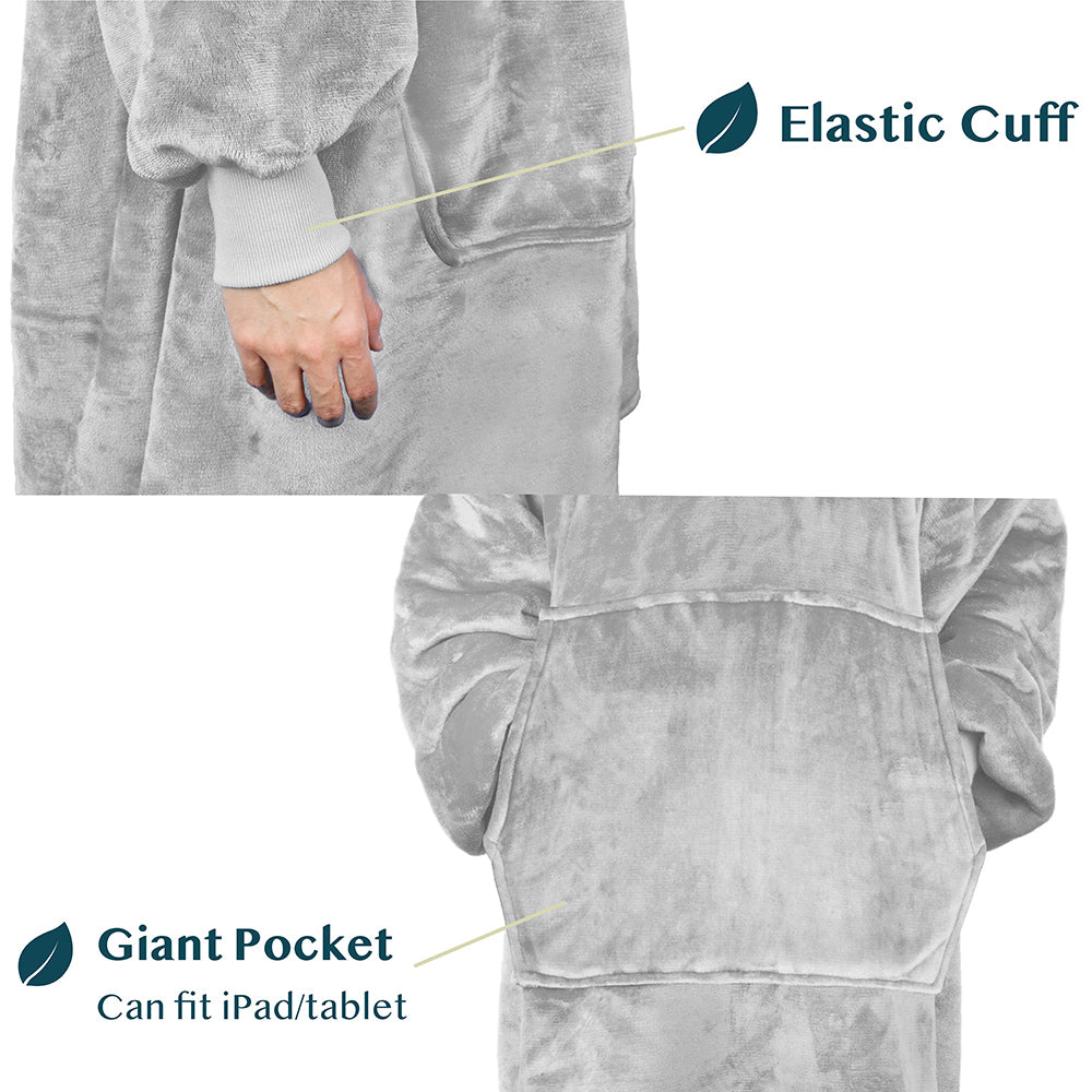 Oversized Wearable Hoodie Blanket