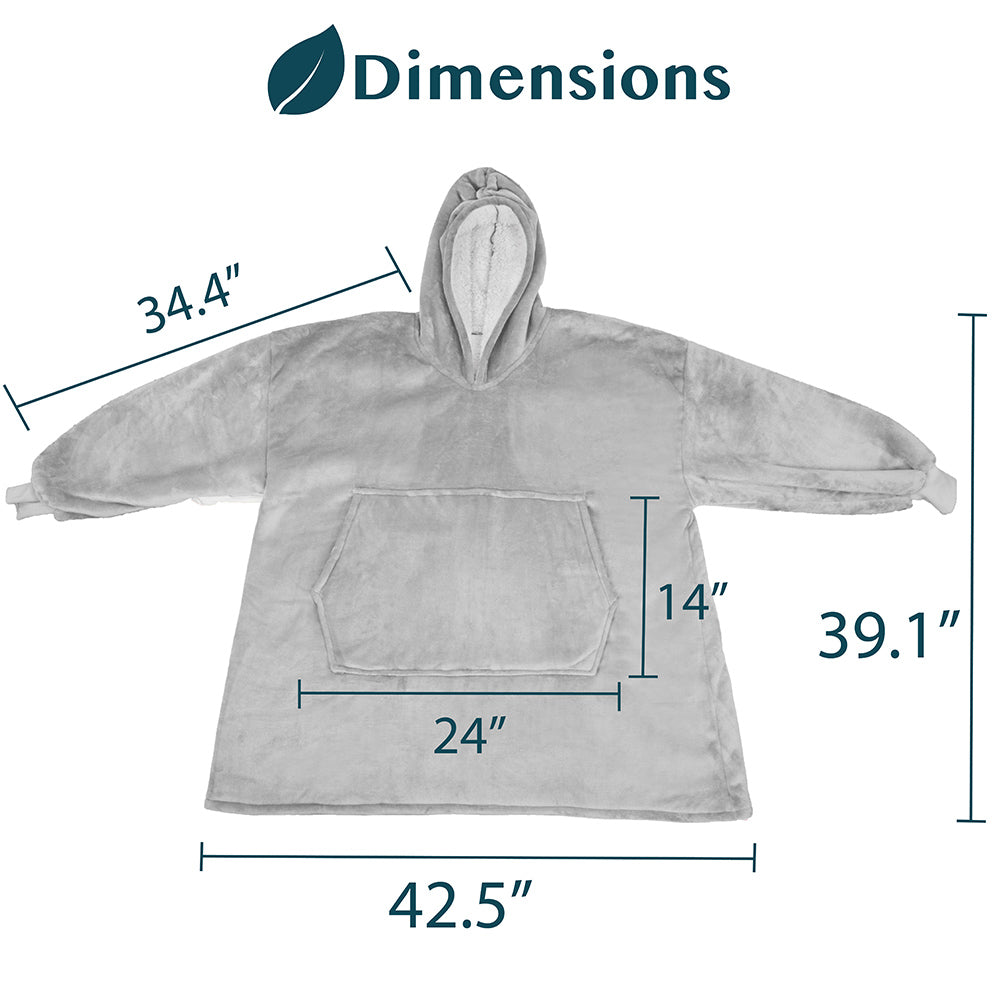 Oversized Wearable Hoodie Blanket
