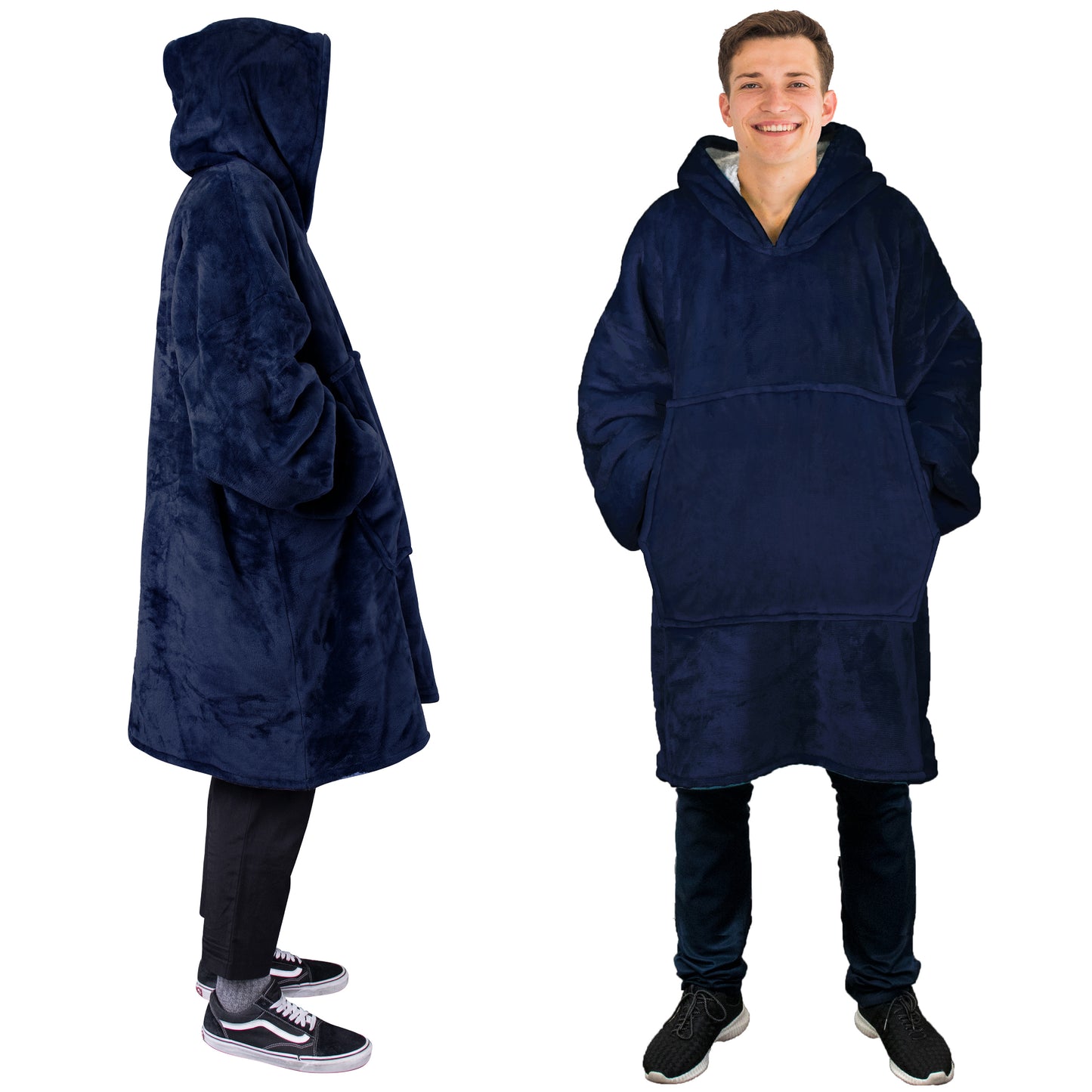 Oversized Wearable Hoodie Blanket