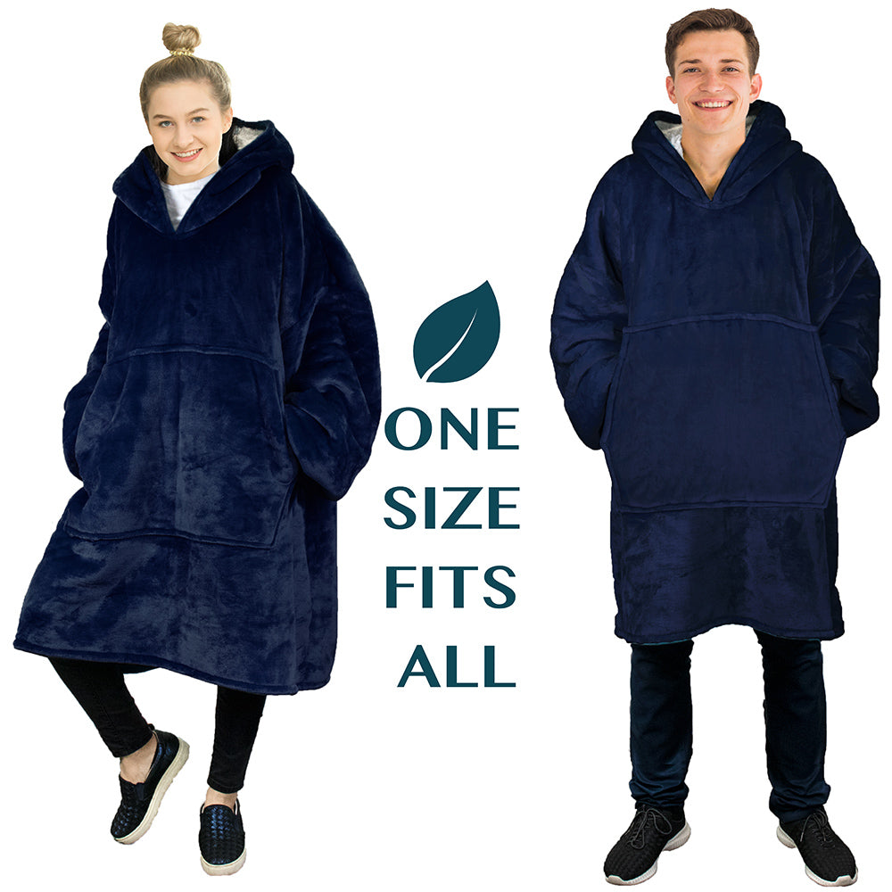Oversized Wearable Hoodie Blanket
