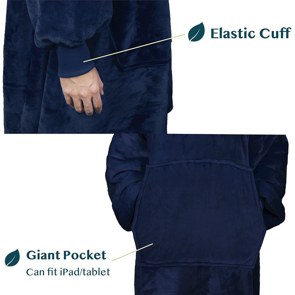 Oversized Wearable Hoodie Blanket